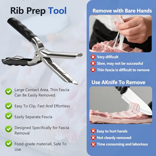 UoeRing Rib Membrane Remover with Full-Rubber Grip