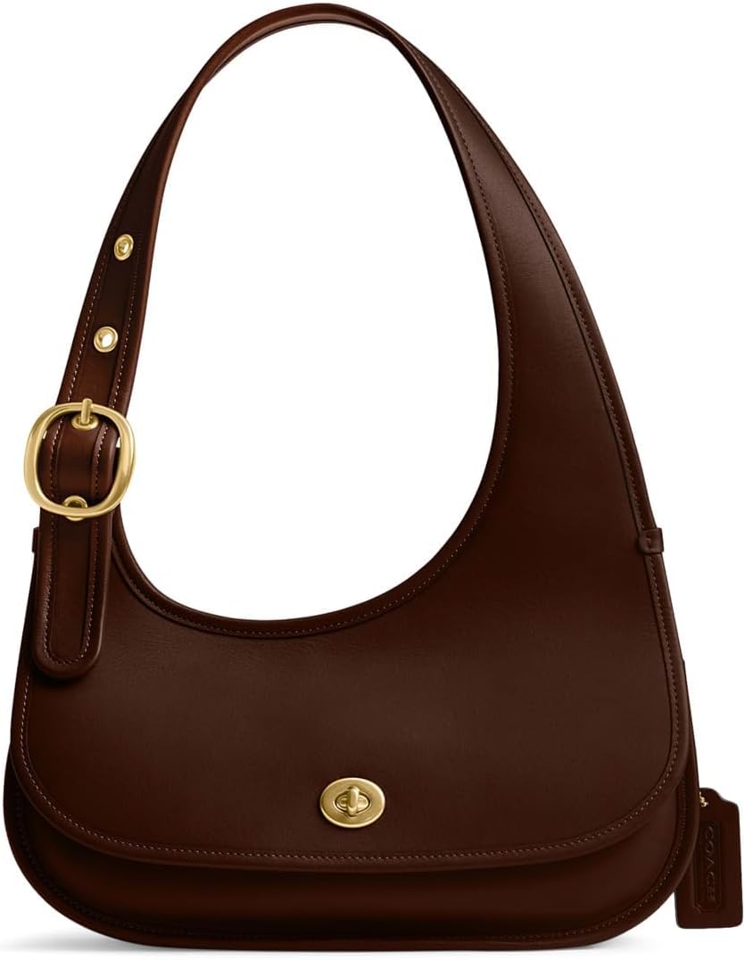 COACH Cashin Carry Crescent Bag, Maple