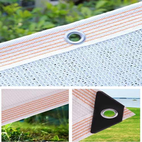 Toile d'ombrage résistante aux UV pour protéger la serre du soleil