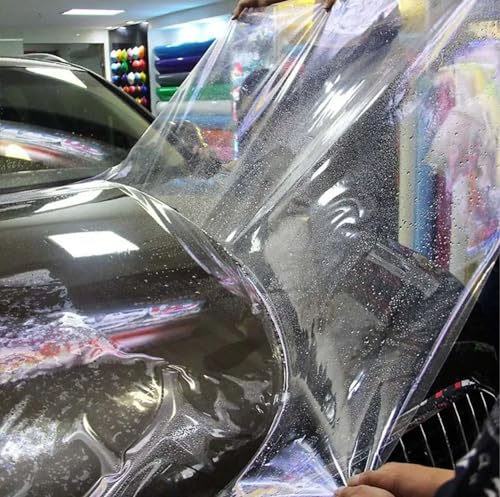 Image of WALLMATE Transparent Contact Paper Vinyl Clear Glossy(60X254 /CM) Self-Adhesive Film Cover Removable