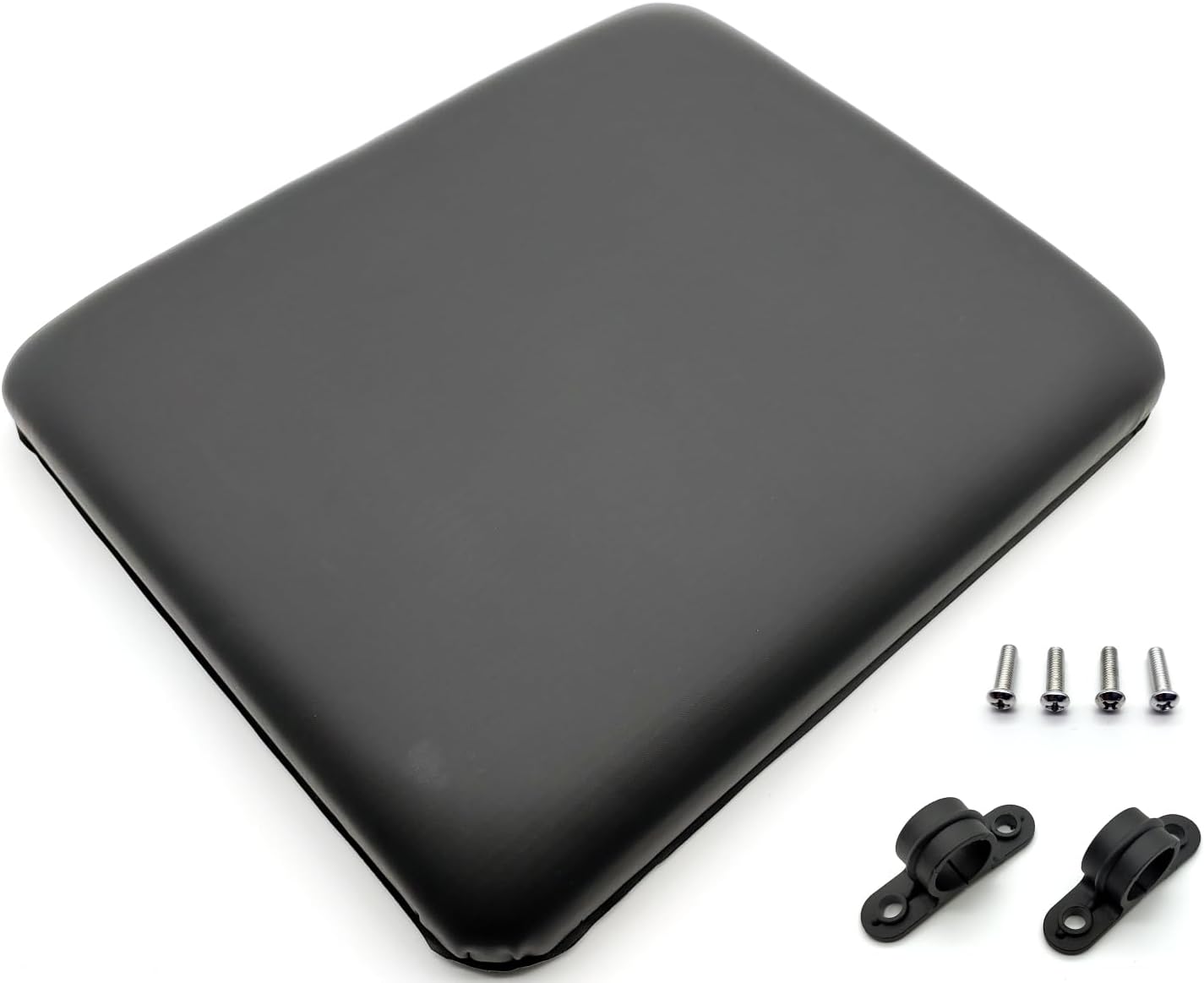 Rollator seat Cushion,Rollator pad,Rollator Walker Replacement Seat, Padded Seat with Stand, with Storage Bag,W/Hardware, 14.2" * 11.8". Universal Replacement Rollators Parts. (1Ea Black)