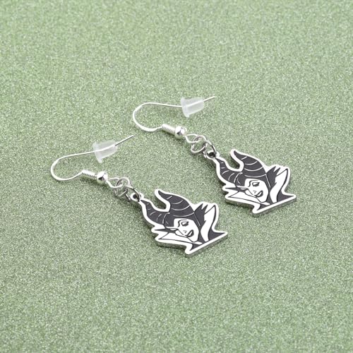 FAADBUK Evil Queen Lover Villain Earring - Fandom Fairytale Gift4