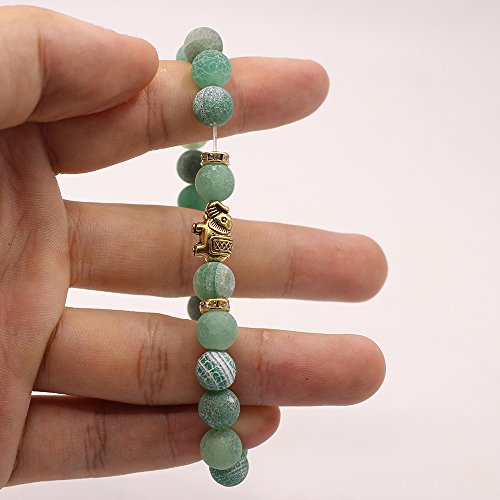 Ksqs Lover Couple Bracelet Yoga Balancing Reiki Healing With Elephant For Christmas Thanksgiving #TOP4