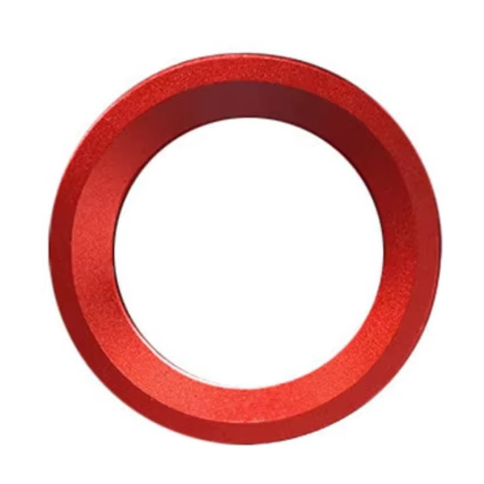 Switch Button Label Decals Compatible with Chevrolet for Traverse for Tahoe for Cruze Car Interior Sticker Start Stop Button Ring Cover Styling(Ring red)