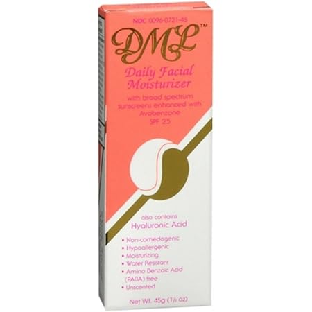 dml facial moisturizer spf 25