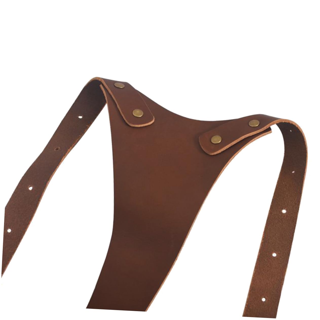 Gadpiparty Bandoulière en Cuir Marron Réglable pour Appareil Photo