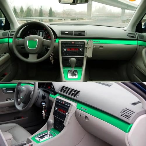 Fibre de carbone noir 5D relooking intérieur Audi A4 B6 B7 DIY