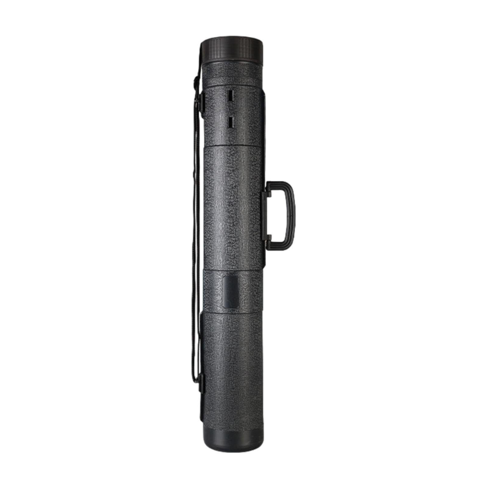 Amagogo Posterröhre mit verstellbarem Riemen, Transportröhre zur Aufbewahrung von Kunstwerken und Postern, zum Transportieren von Dokumenten, Blaupausen, 11 cm L 78 to 140 cm