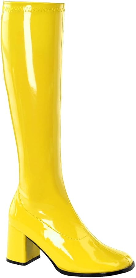 Amazon.com | Funtasma by Pleaser Women's Gogo-300 Boot,Yellow Amazon.com | Funtasma by Pleaser Women's Gogo-300 Boot,Yellow