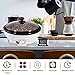 JIAWANSHUN Coffee Roaster Upgraded Electric Coffee Bean Roaster 1.1lb Coffee Roaster for Home Use,0-240℃ Temperature Adjust&Timer 110-120V
