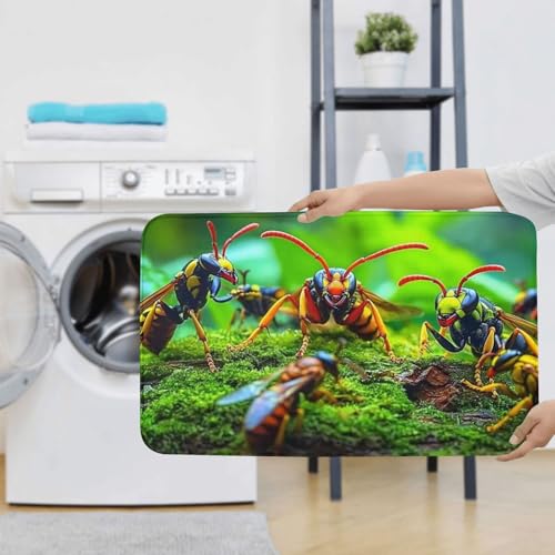 Alfombrilla de baño de microfibra suave que absorbe el agua al instante y no se desliza 8