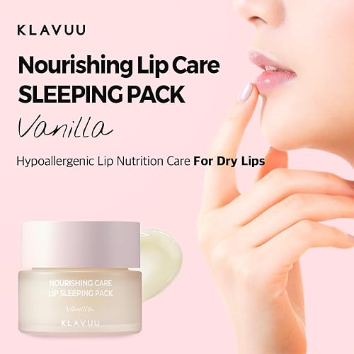 Miniatura 2 de Klavuu Nourishing Care Lip Sleeping Pack - Máscara de labios para exfoliar y nutrir el bálsamo de tratamiento labial para labios secos - Aceite