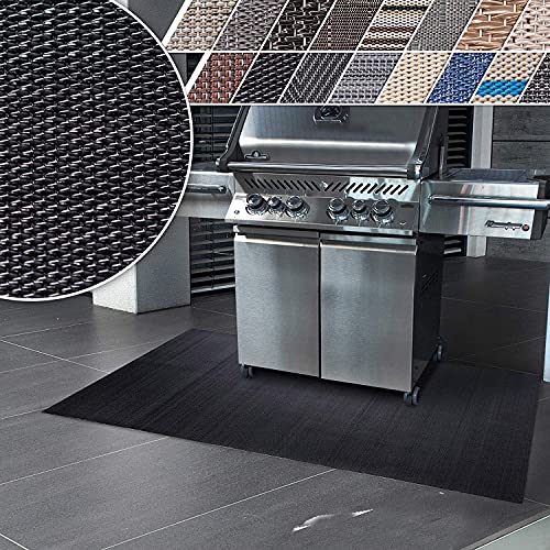 Floordirekt Padua Grillbeschermingsmat, moeilijk ontvlambaar, 2 maten, 5 designs, grillmatten voor het grillen in de… - Image 3