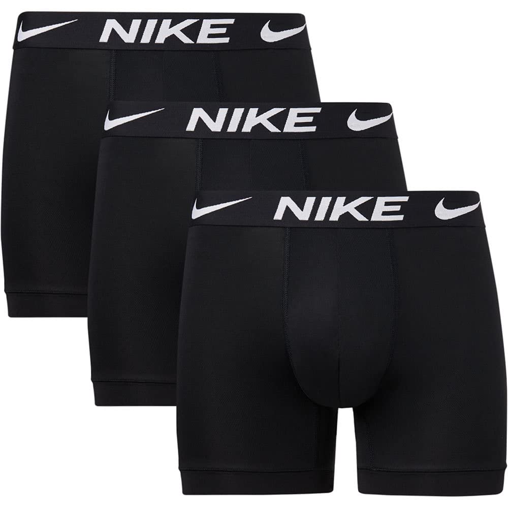 Nike Dri-FIT Essential Herren-Boxershorts, Mikrofaser, 10,2 cm, 3 Stück