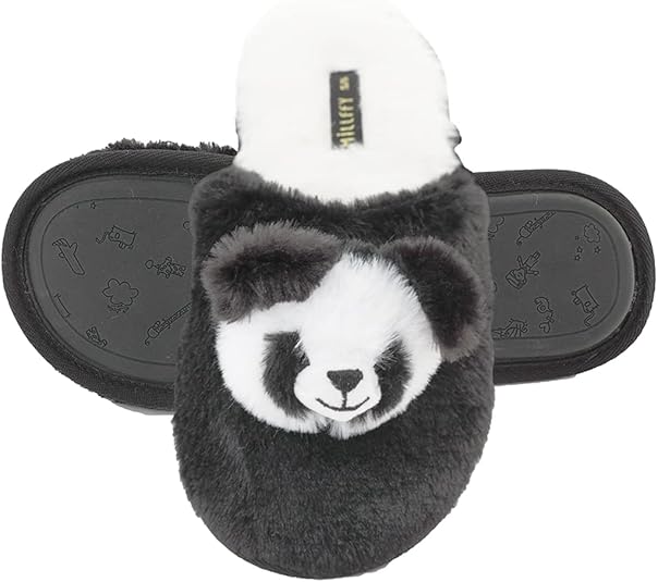 Millffy - Pantofole divertenti da donna con animali caldi e simpatiche pantofole, con maiale rosa, Bianco (Lamb), 35/38 EU
