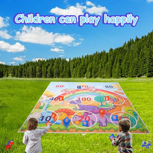 Jeu de lancer sûr pour enfants, jeux d'intérieur, jeux d'extérieur, jeux de pelouse, jeux de jardin - Idéal pour les enfants et les adultes à partir de 3 ans, cadeau pour garçons et filles – Image 8