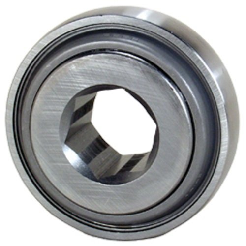 Peer Bearing GW208PPB22 Agriculture Bearing, Hex Bore, Two Triple Lip Seals, 1.25
