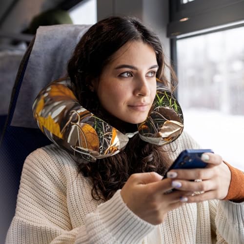 Almohada de espuma viscoelástica para cuello de viaje miniatura 7