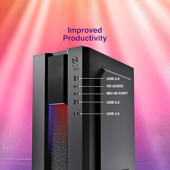 Gaming Desktop PC | Core i5 8th Gen | 8 GB RAM | 128GB SSD|