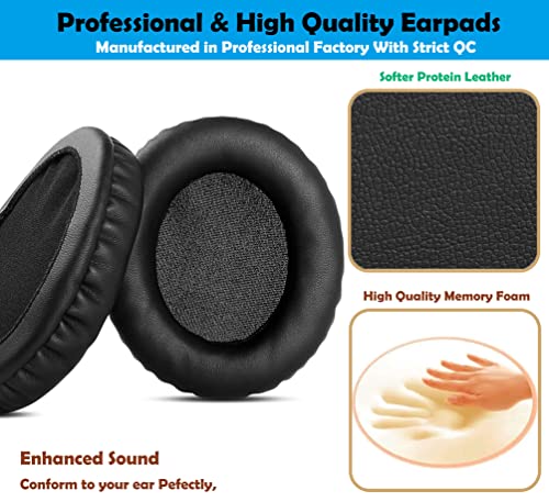 Repuestos de almohadillas para auriculares Professional Headset compatibles con Boltune BT-BH010 miniatura 3