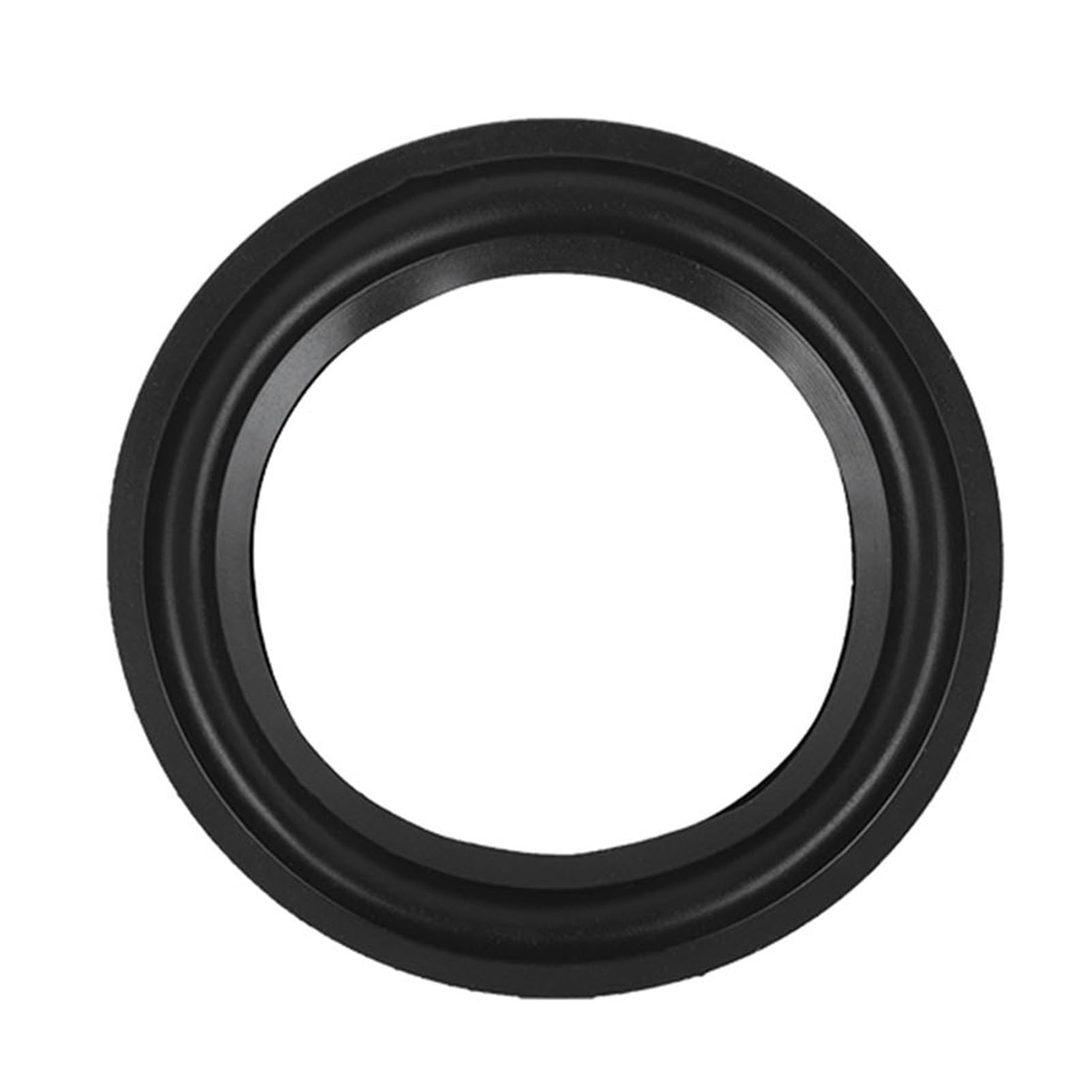 5 Pollici / 4 Pollici Altoparlante Involucro Riparazione Subwoofer Foam Woofer, Parte Di Riparazione Altoparlante Nero In Gomma (4 Pollici)