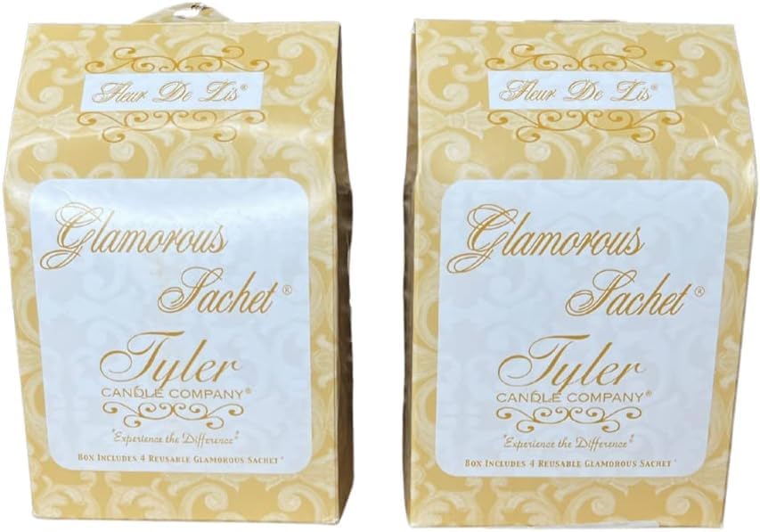 Tyler Candle Sachets Fleur De Lis pack de 2