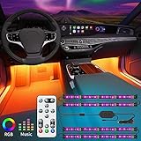 Decora La Tua Auto : Personalizza lo spazio interno dell'auto con 32 colori vivaci e 10 modalità scene attrezzate. Creare ambienti diversificati per abbinare diversi stati d'animo. Inizia a rendere la tua guida colorata!