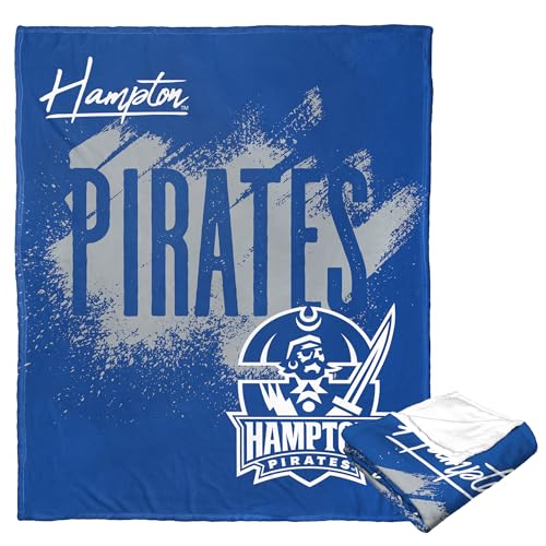 Northwest NCAA Hampton Pirates Unisex-Adult Silk Touch Throw Blanket, 50