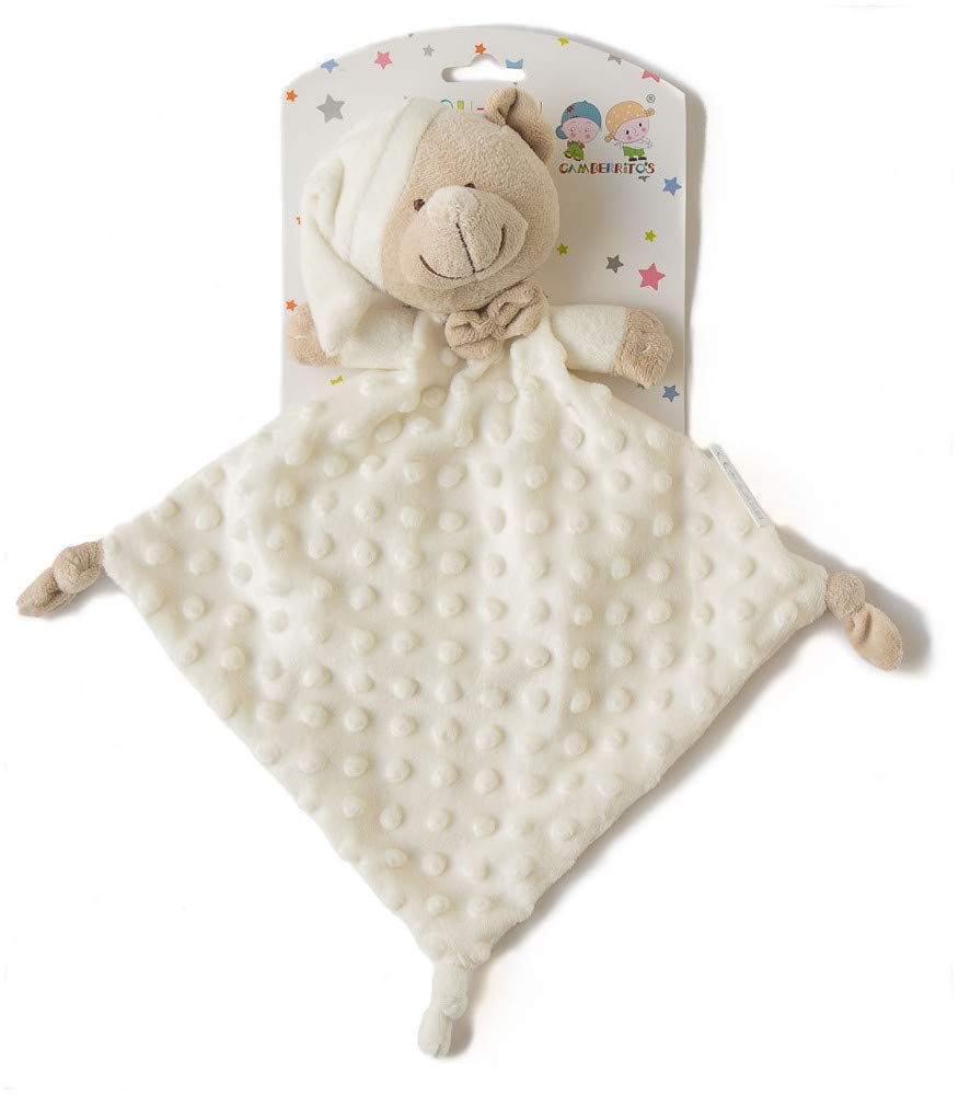 Gamberritos 9353c - Doudou, 23 x 23 cm, Couleur Beige