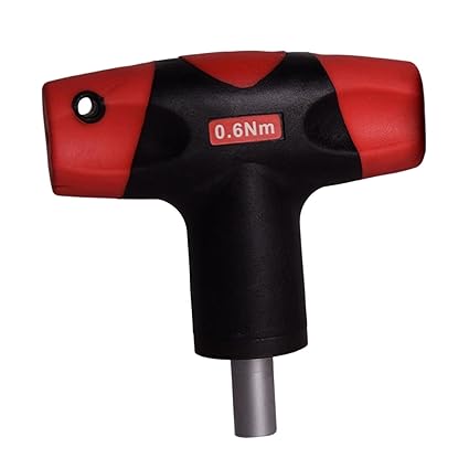 CALANDIS 6.35mm 1/4 T Type Socket Wrench Fixed Torque Hex Screwdriver Driver 5N.m