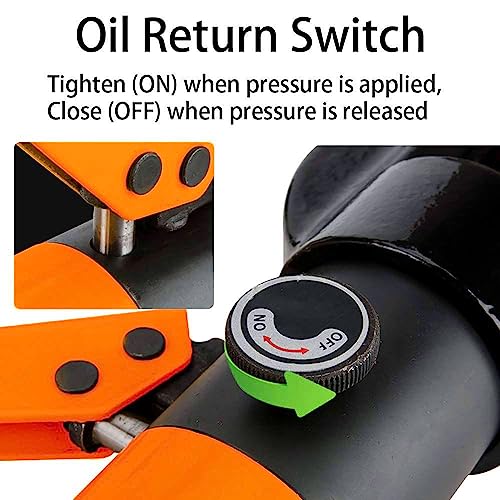 Image of VOLTZ SC-16 Rebar Cutter Manual Hydraulic Rebar Cutter 8T Steel Rebar Cutting Tool Hand Rebar Cutting Machine for Cutting Steel Bar Range Φ4-16mm with Two Cutter Heads