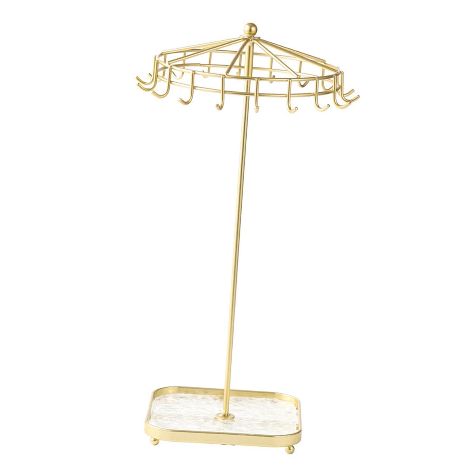 Étagère de rangement pour colliers et boucles d'oreilles