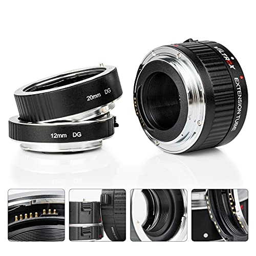 VILTROX DG-C Autofocus AF Macro lens Extension Tube Ring Adapter voor Canon EF/EF-S lens naar 7D 6D Mark II 5D Mark IV… - Afbeelding 7