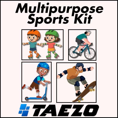 Image of Taezo Kids Skating Safety Kit, Medium, 55cm