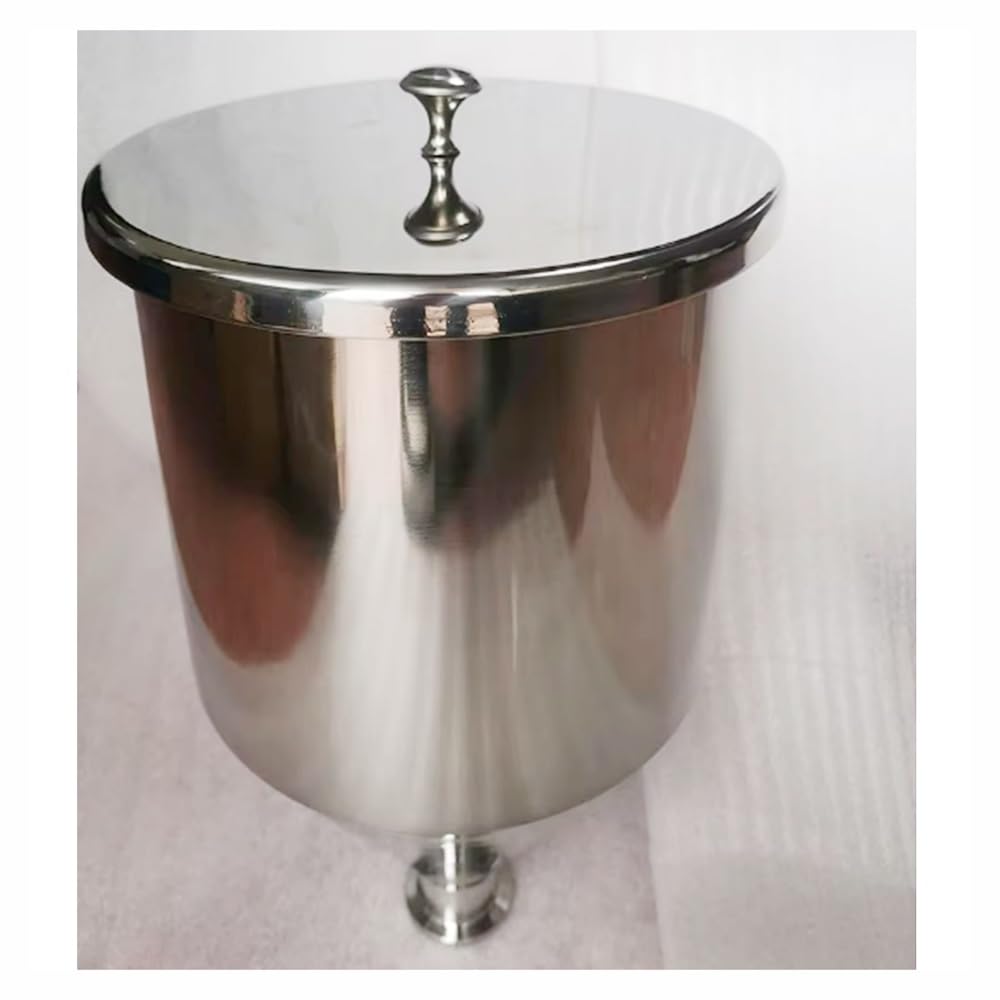 Trichter, 2 L Bis 80 L, Edelstahl-Trichter, Sanitär-Brautrichter, Individueller Flüssigpulver-Dosierzuführer, Hygienische Tri-Clamp-Ferrule(20L Ferrule 50.5)