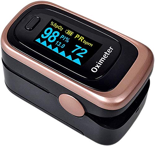 Oxygen Saturation Monitor, WRINERY Premium Pulse Oximeter Fingertip, Oxygen Monitor, O2 Saturation Monitor