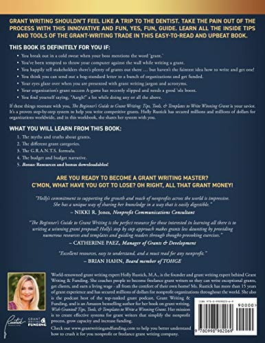 The Beginner's Guide to Grant Writing: Tips, Tools, & Templates to Write Winning Grants - Image 2