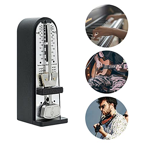 AYOU Métronome tour mécanique, style pyramidal traditionnel, pour les amateurs de musique, les débutants ou les… - Les Beatles, Paul McCartney, John Lennon, RIngo Starr, George Harrison AYOU Métronome tour mécanique, style pyramidal traditionnel, pour les amateurs de musique, les débutants ou les… – Image 5