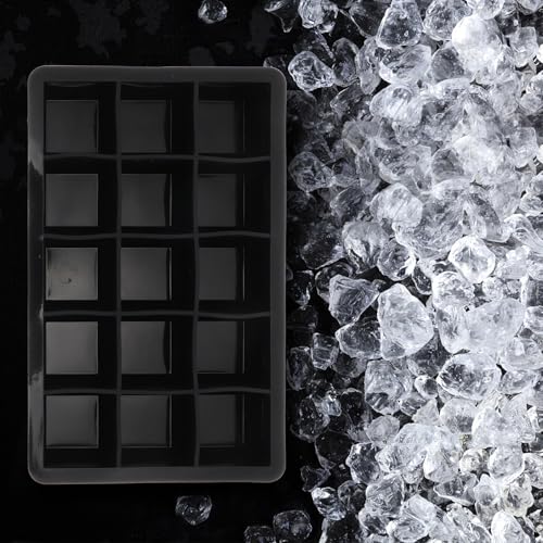 Molde de silicona para cubitos con tapa 2 piezas miniatura 3