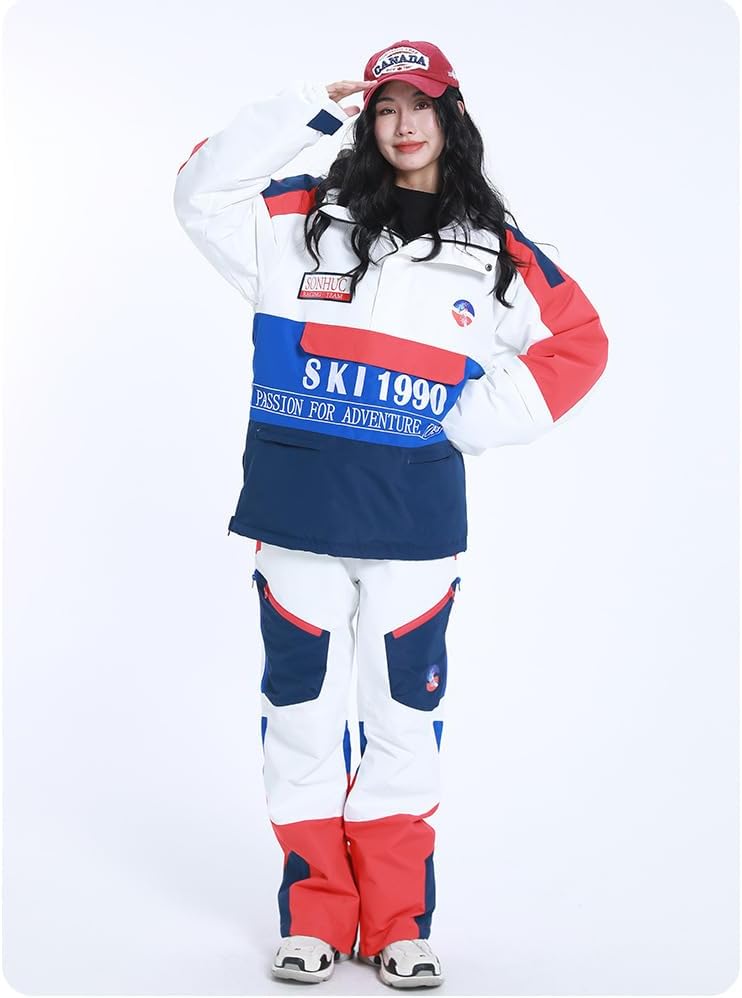 Amazon.co.jp: [COSPLEE] スノーボードウェア 上下セット 保温 防風