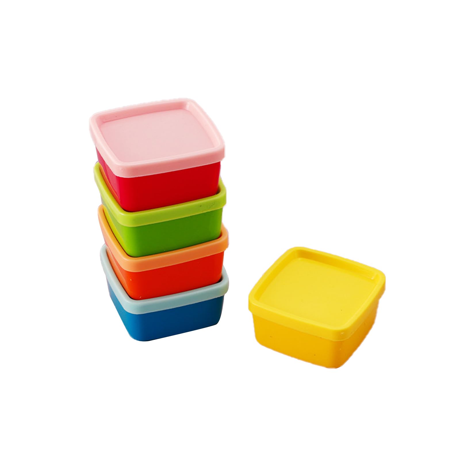 Amazon｜フルーツケース ミニ タッパー 5個 ミニ食品保存容器 40ml お