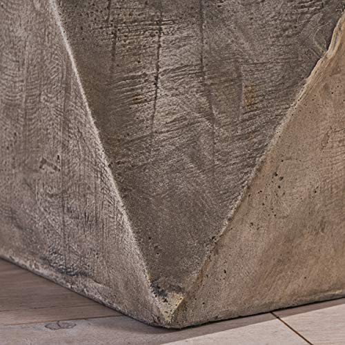 Christopher Knight Home 305830 Manuel Weight Concrete Accent Table thumb #7
