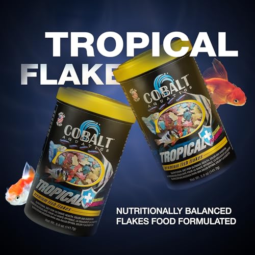 Cobalt Aquatics 2002N Premium Tropical With Blue Flakes Fish Food thumb #3