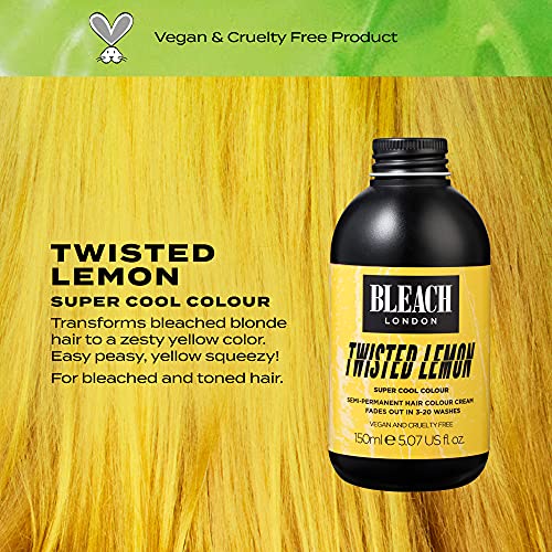 Color de cabello semi-permanente Lemon Twisted 5.07 fl oz miniatura 2