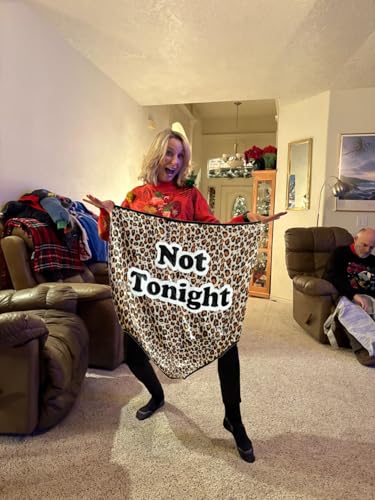 Funny Underwear for Women, Joke Gag Gift Big Mom Undies, Men Halloween Christmas Bride Wedding Game Leopard3