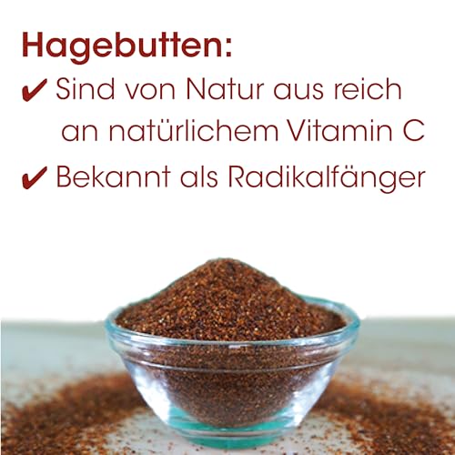 Fit-BARF Hagebuttenschalen fein für Hunde 800g