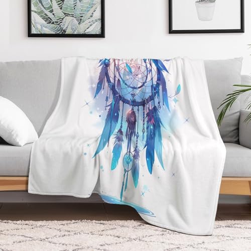 Manta con impresión digital DreamKatcher para tardes de sofá y cine 3