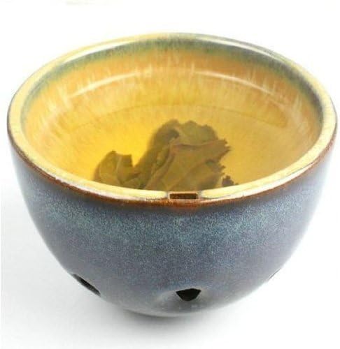 Peacock Blue Masterpiece Japanese 2 in 1 Tea Cup + Ceramic Ocarina Teacarina, Great Gift Ideas