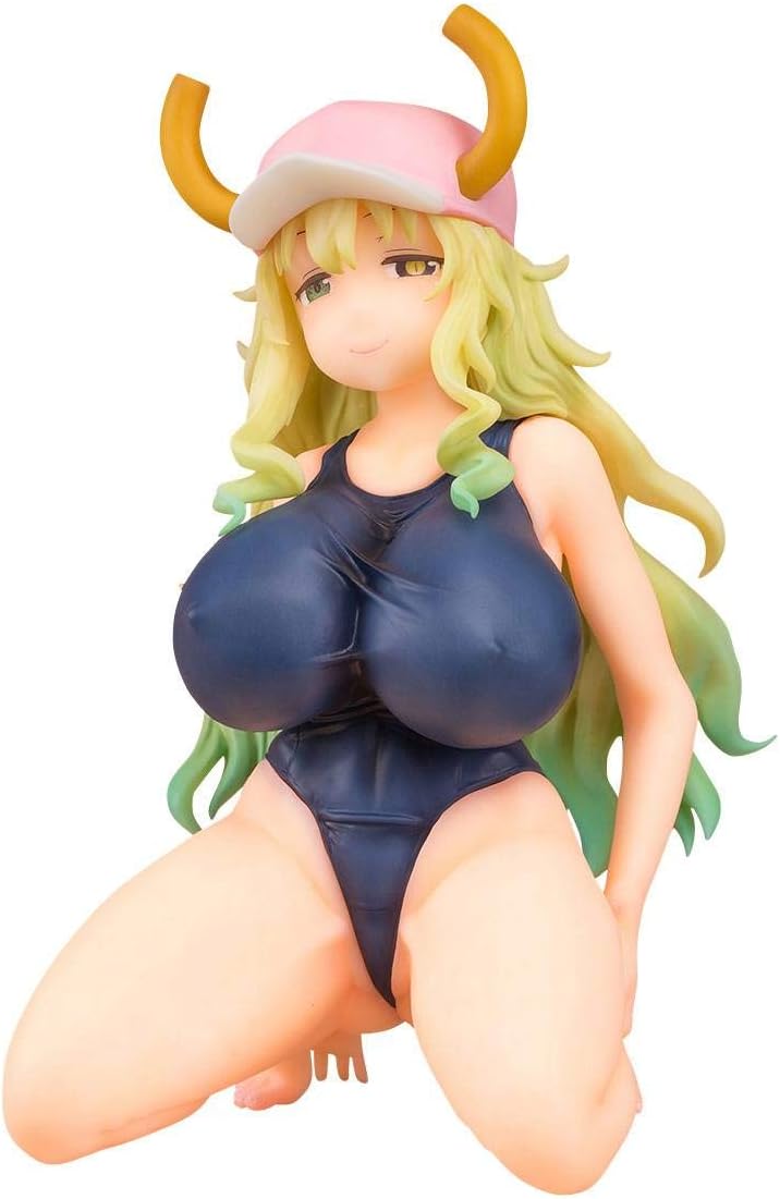 MAY189433 Miss Kobayashi's Dragon Maid: Lucoa (Swimsuit Version) PVC Figure, Multicolor