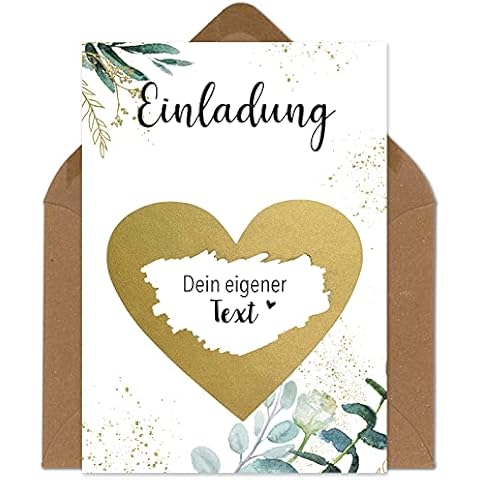 5 tarjetas de invitación para rascar para boda Cover